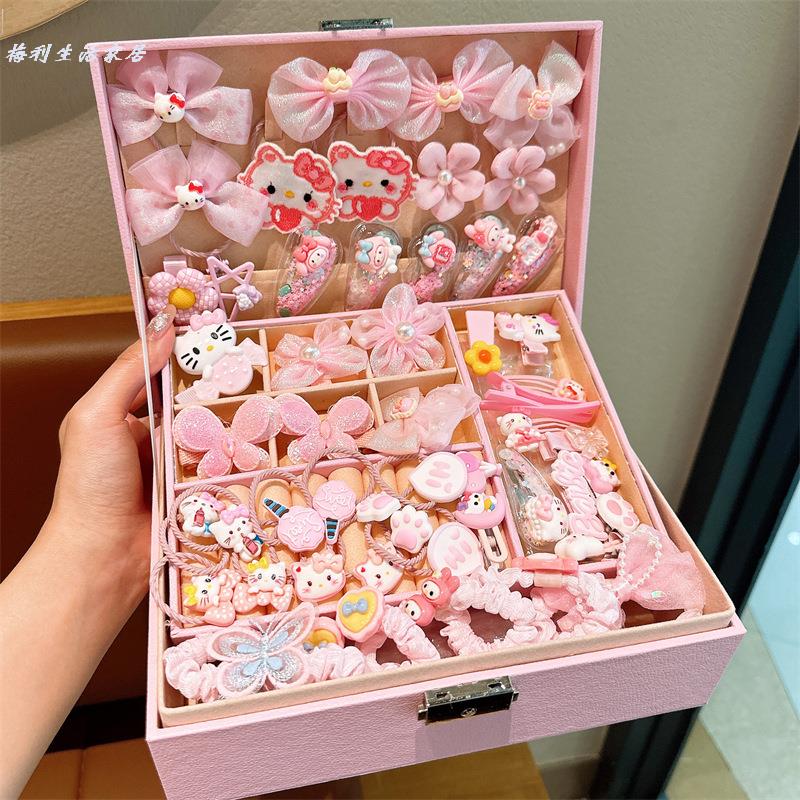 kitty猫儿童发饰礼盒装