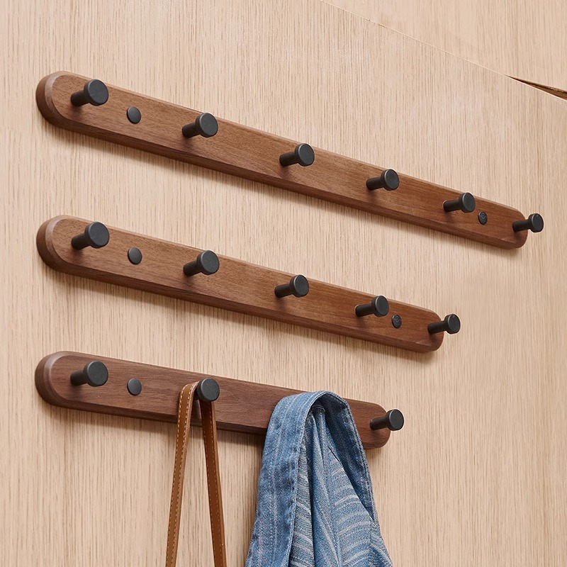 免打孔挂钩玄关入户门后挂衣架一排式强力承重挂衣钩贴墙衣服