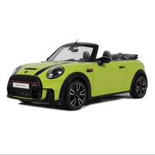 [程逸预售]OttO 1:18 MINI JCW敞篷车 Zesty黄色C5H 2021合金车模