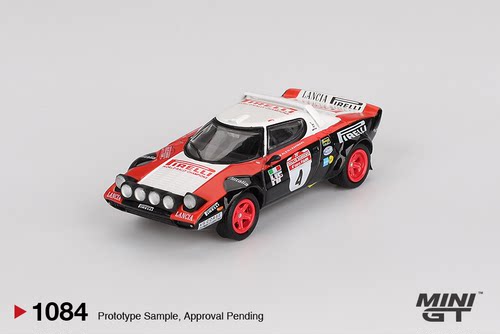 [程逸预售]Minigt 1:64 蓝旗亚 Lancia Stratos HF 4# 1978  车模