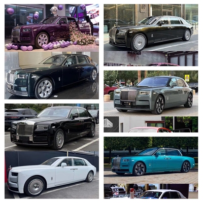 HH劳斯莱斯幻影树脂车模