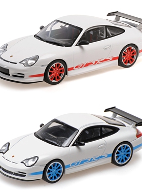 [程逸预售] 迷你切 1:64 保时捷 911 GT3 RS 2002 合金车模