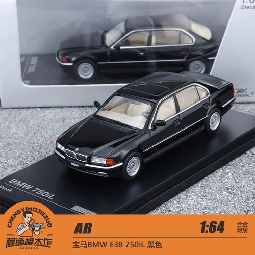 AR 1:64 宝马BMW E38 750iL 黑色 合金车模