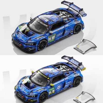 Kilo奥迪R8GT3纽伦堡林合金车模