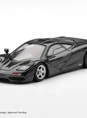预售 MINIGT 1:64 #1303 迈凯伦McLaren F1 蓝黑色汽车模型