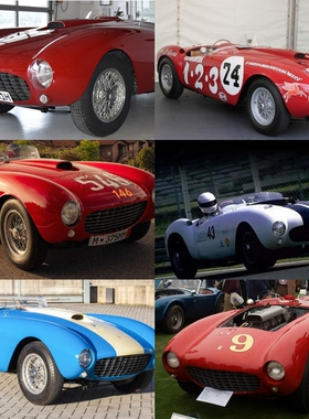 新品定 CMC 1:18 Ferrari 法拉利 375 MM Spider 合金汽车模型