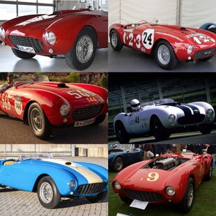 新品定 CMC 1:18 Ferrari 法拉利 375 MM Spider 合金汽车模型