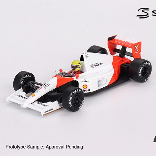[程逸预售]MINIGT 1:64迈凯伦MP4/6 #1 1991Ayrton Senna合金车模