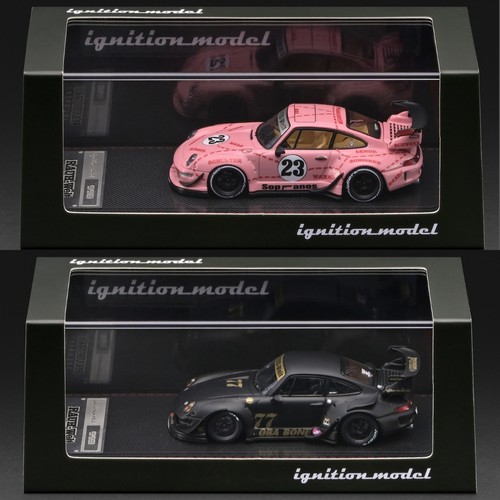 IG保时捷RWB993哑黑粉色