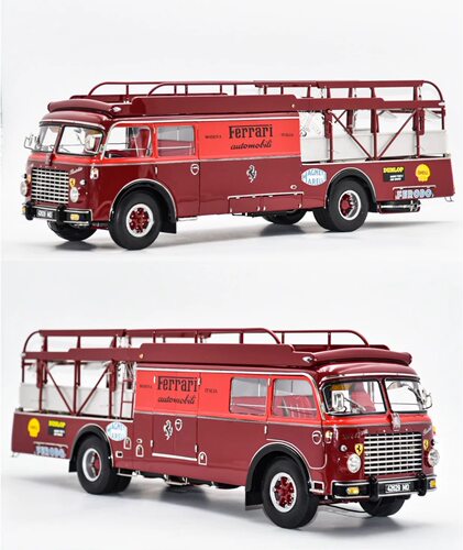 预售 CMC 1:64 法拉利 玛莎拉蒂 运输车 拖车 Fiat642 合金车模