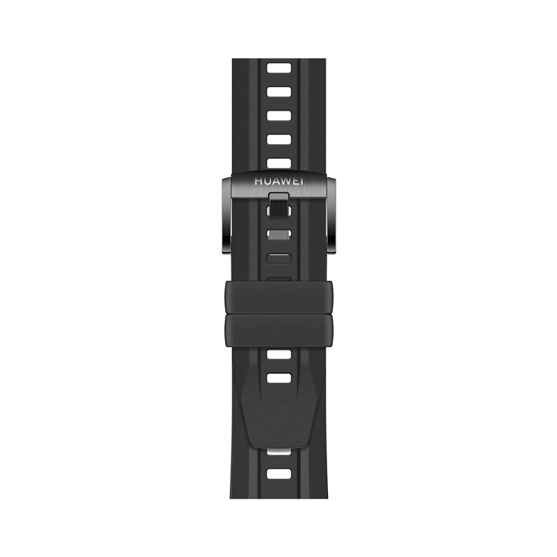 HUAWEI WATCH GT 5 Pro 曜石黑氟橡胶表带