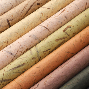 花店鲜花礼品包装纸新款网红手撕叶脉纸高级感纹理纸diy手工资材