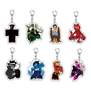 forsaken roblox 谷子钥匙扣游戏周边夹层亚克力礼物可爱卡通挂件