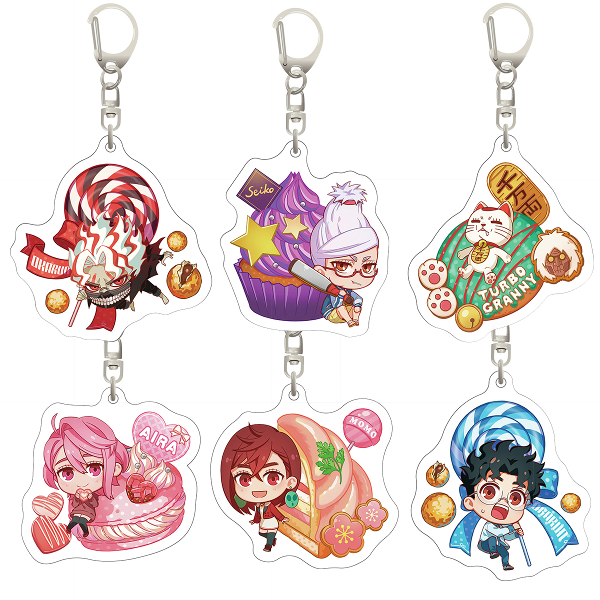 胆大党超自然武装当哒当钥匙扣