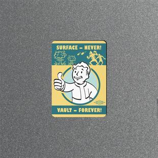 fallout周边辐射冰箱贴纪念品美式复古装饰避难所小子礼品