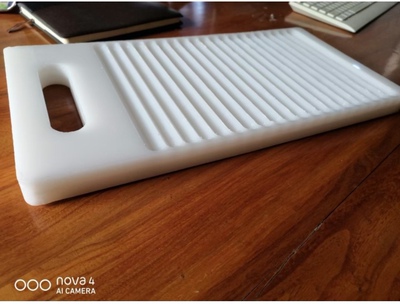 家用高端实心PP亚克力玉白老式洗刷搓衣板防霉加厚内衣塑料微弧形