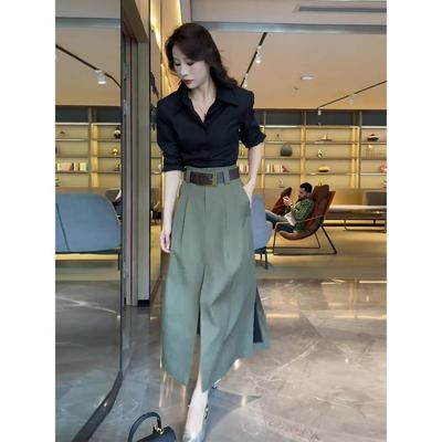 御姐穿搭套装春秋时尚两件套