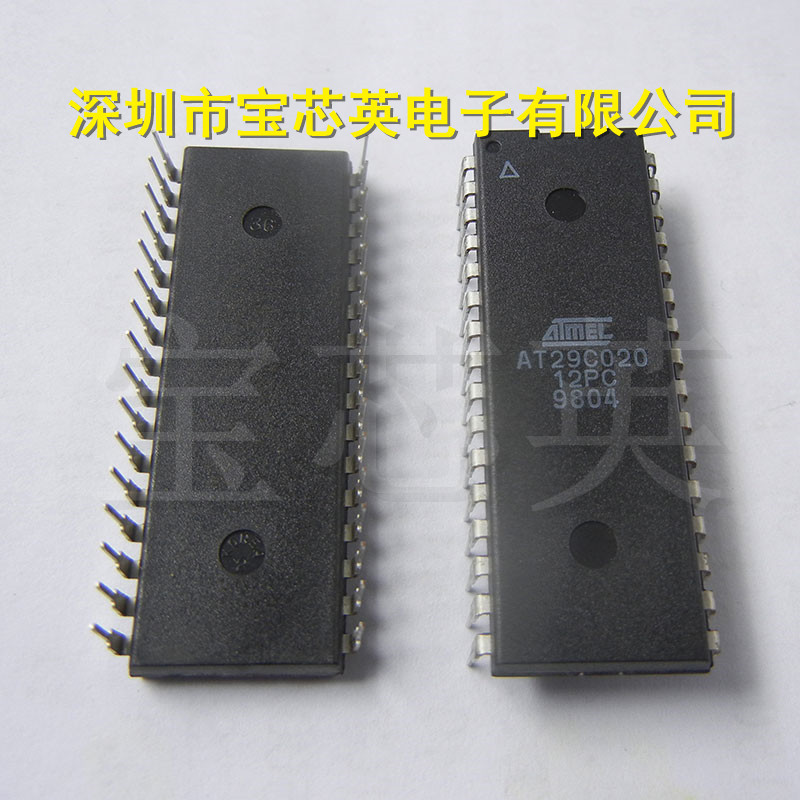 AT29C020-12PC CMOS闪存存储器 半导体 集成IC芯片 直插 DIP32