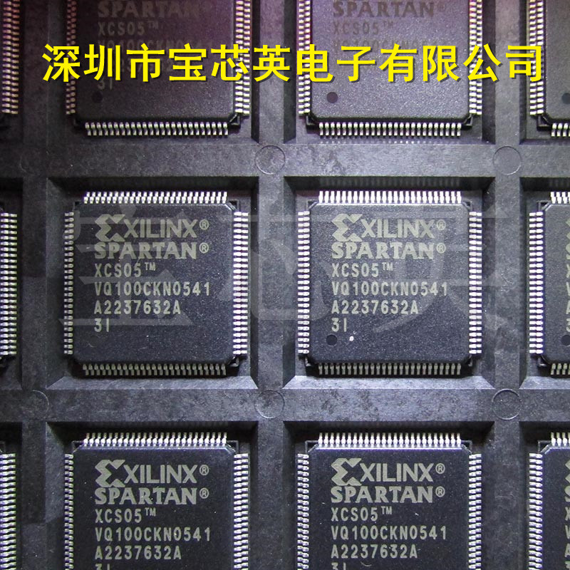 XCS05-3VQ100I现场可编程门阵列 半导体 集成IC芯片QFP100