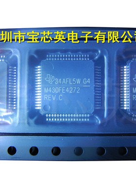 MSP430FE4272IPMR 丝印:M430FE4272REV 信号微控制器 IC QFP64