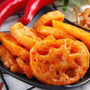 §大刀藕500g黑鸭脆藕丁蔬菜干零食菌菌香即食休闲解馋刀刀藕