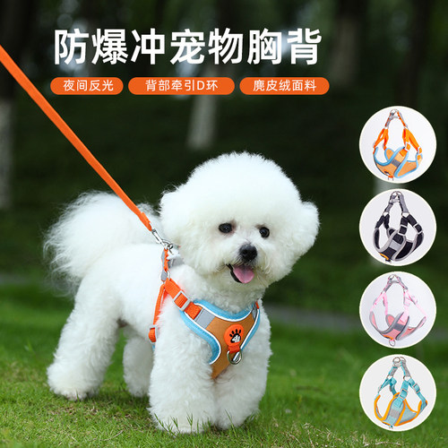 小狗牵引绳防爆冲小型犬