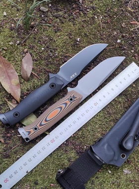 三刃木S795B户外刀露营求生随身锋利切肉刀水果刀手把肉小刀