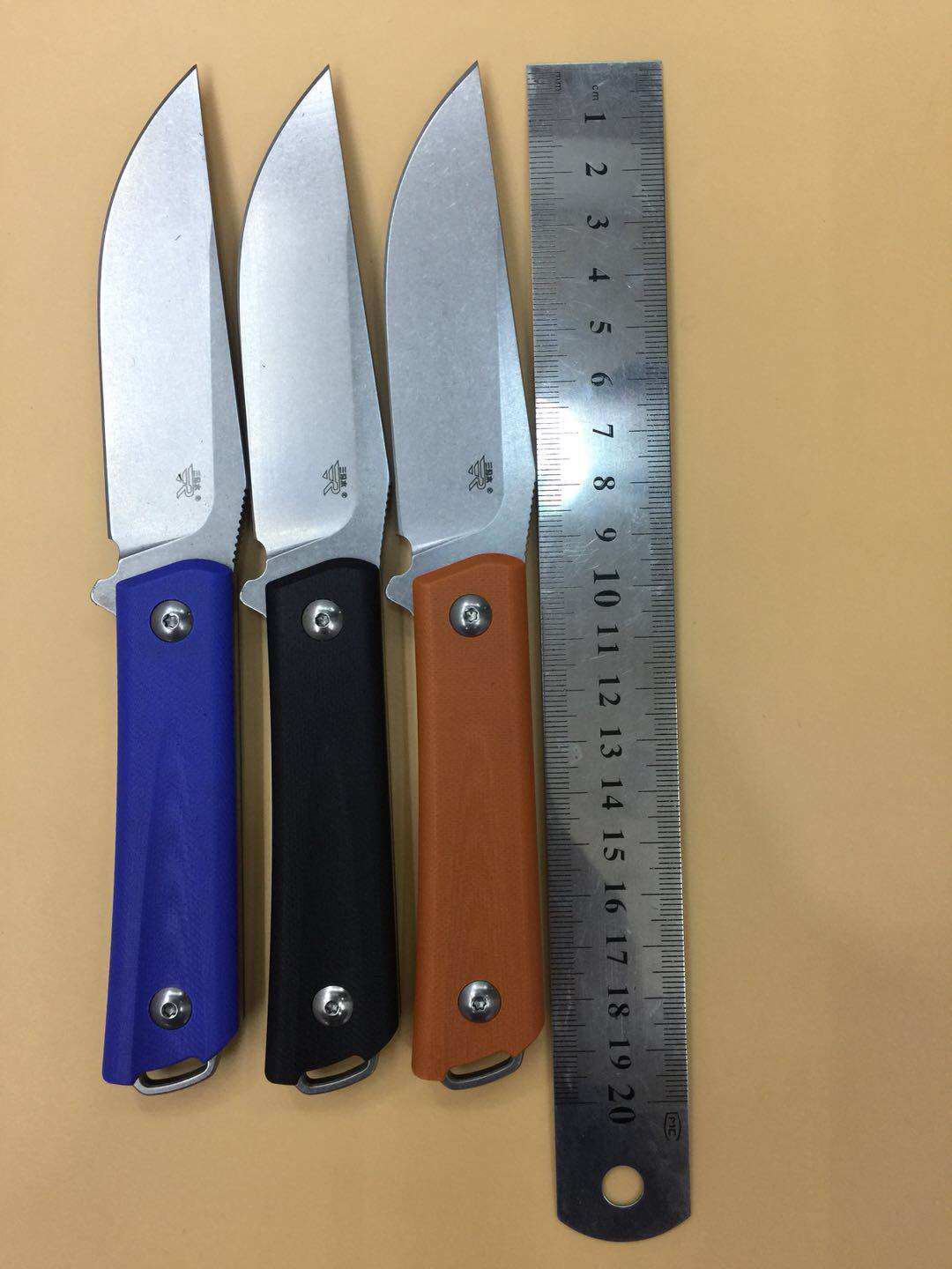 三刃木 s611随身户外小直刀高硬度野外求生军刀防身刀具户外小刀