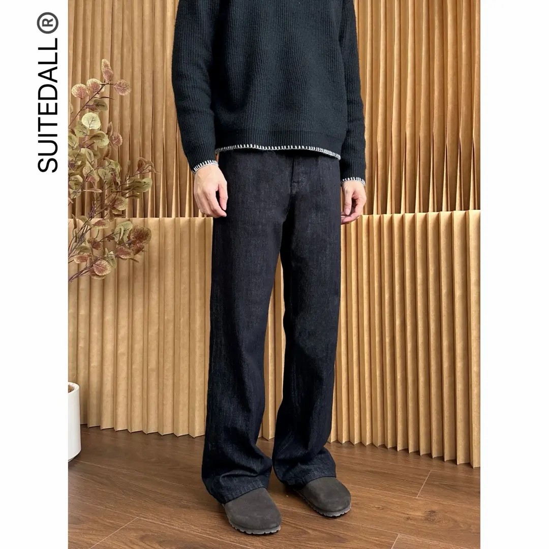 黑长裤牛仔裤SUITEDALL
