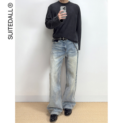 ALLFIT“2021M”冰川13oz牛仔裤