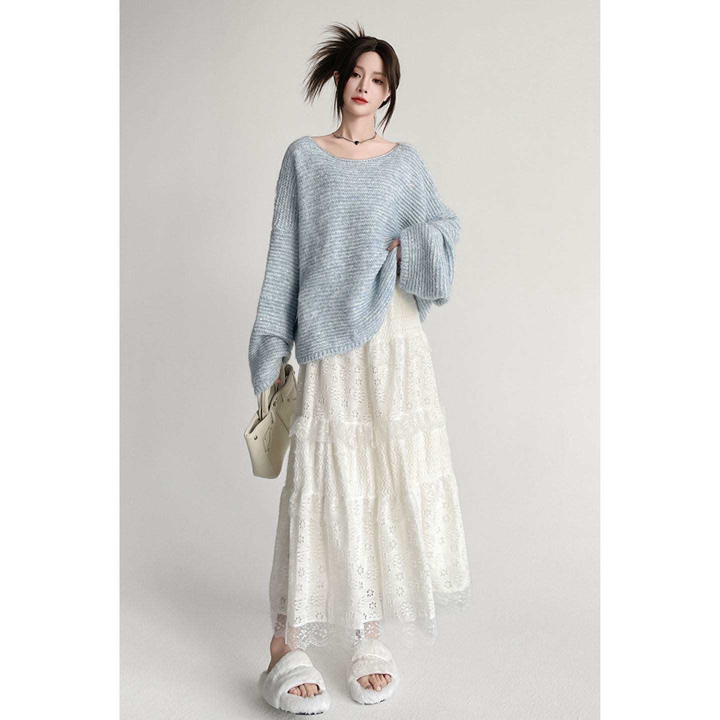 白色芭蕾风半身裙女2026春季仙女蕾丝蛋糕裙遮胯小个子a字长裙子,女装/女士精品,半身裙,淘宝优惠券,粉丝福利购,淘宝优惠卷