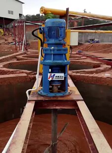 大型立式摆线减速搅拌机絮凝污废水池PACAM化工桶化猪粪池3K7.5KW