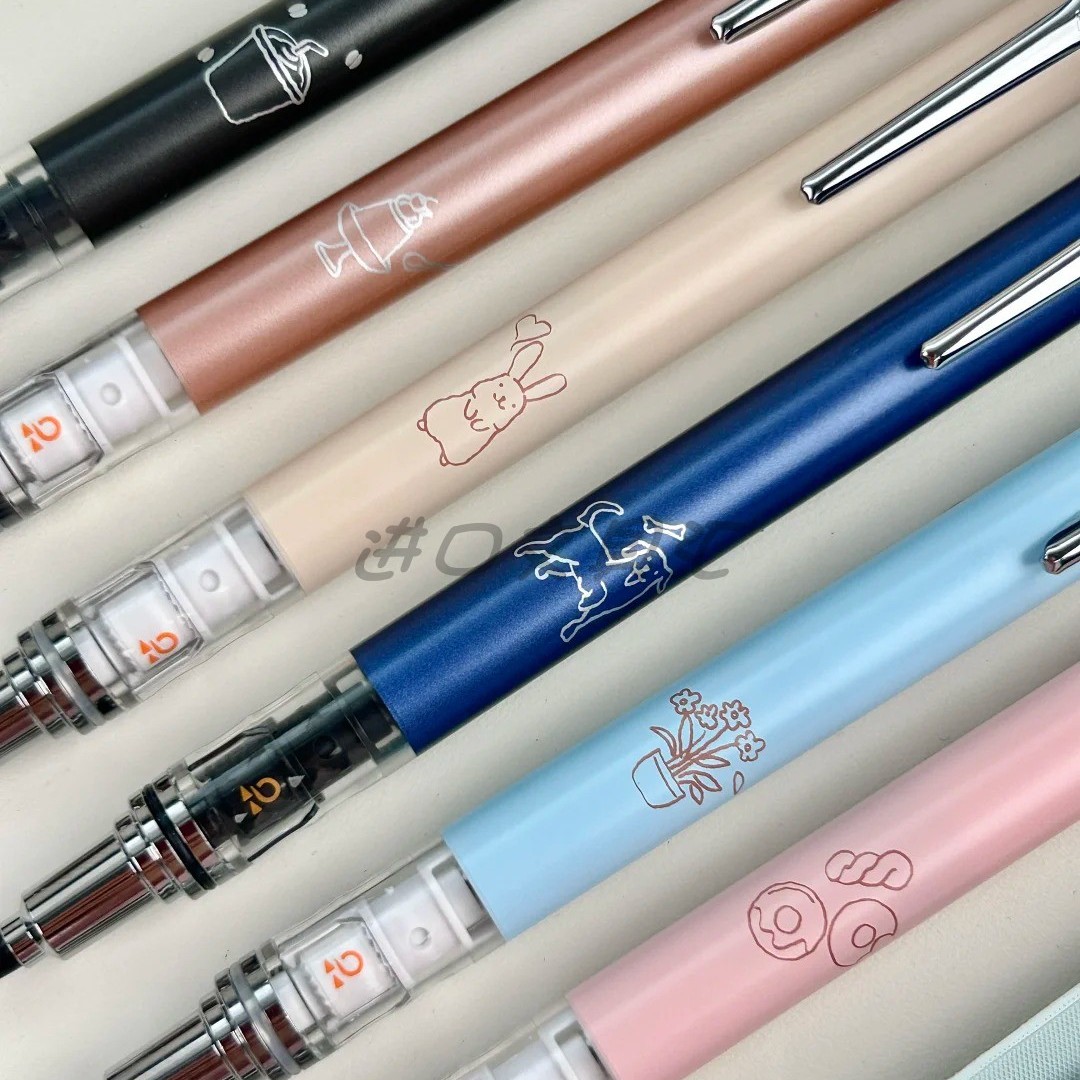 uni三菱uni-ball自动铅笔0.5HB高颜值M5-559三年级学生活动铅笔芯
