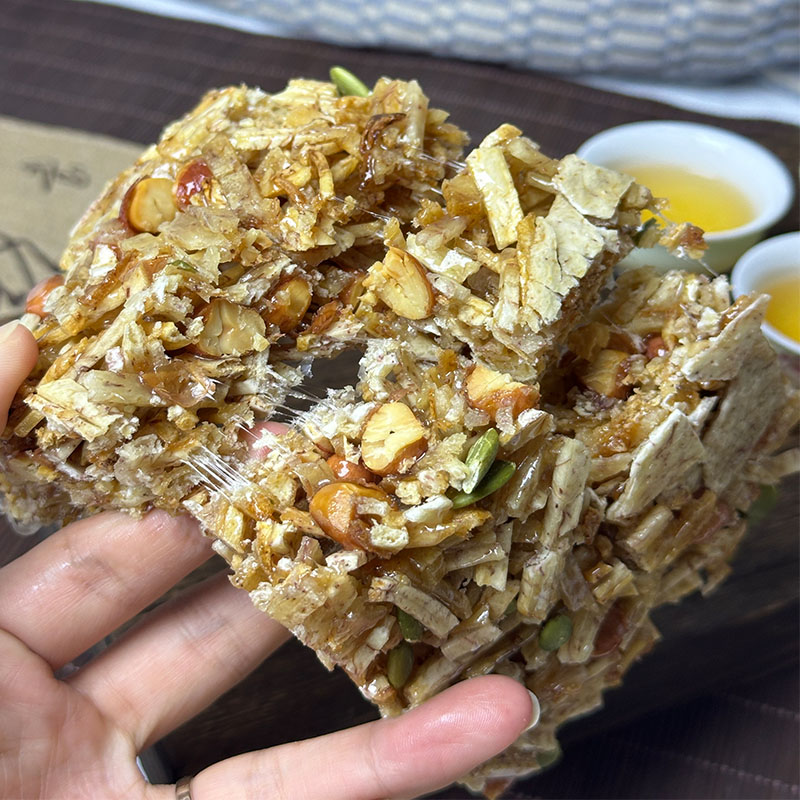 拉丝芋头酥咸香芋丝纯手工制作潮汕特产传统小吃网红零食茶点手信