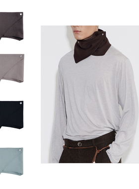 SoleMass Scarf 金属扣立领多穿法围巾 保暖四色围脖冬男女