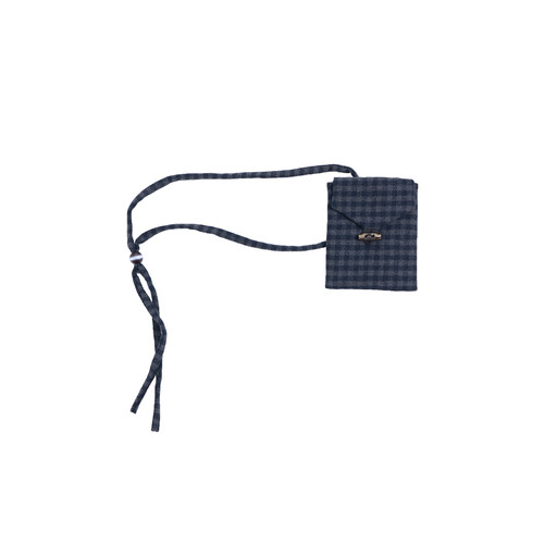 SoleMass WOOL GRID BAG 羊毛格子腰包 斜跨小包 两用百搭包包