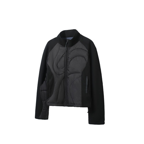 SoleMass Down Jacket 羽绒服夹克 90白鸭绒立领拼接上衣外套冬