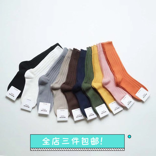 韩国东大门MARIAN加厚棉袜保暖堆堆袜长袜女潮可爱学院风潮长筒袜