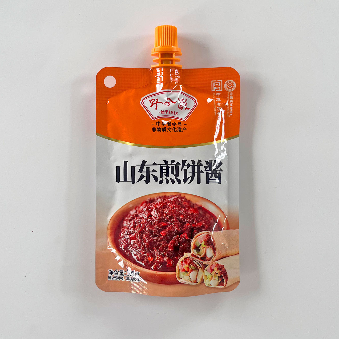 野风酥山东煎饼酱100g