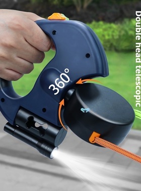 2 in 1 Pet Leash That Can Rotate 360 ° And Stretch Easy To