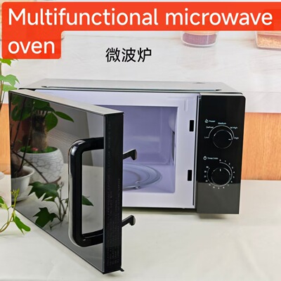 20L/25L Microwave Oven家用多功能微波炉转盘式机械旋钮外贸出口