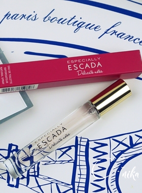 Escada爱斯卡达Escada Delicate Notes蔷薇花漾女士香水小样7.4ML