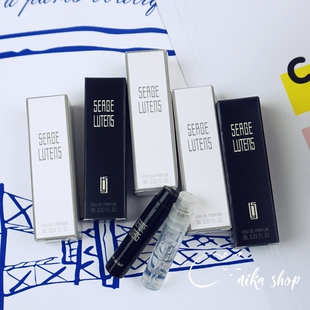 芦丹氏艾蒿之水丁香满橙铁百合柠檬树花白檀柏林少女原装香水小样