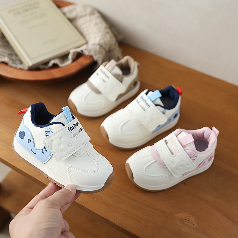 女童运动鞋春秋新款宝宝学步鞋软底魔术贴休闲鞋男童卡通百搭板鞋,童鞋/婴儿鞋/亲子鞋,学步鞋,淘宝优惠券,粉丝福利购,淘宝优惠卷