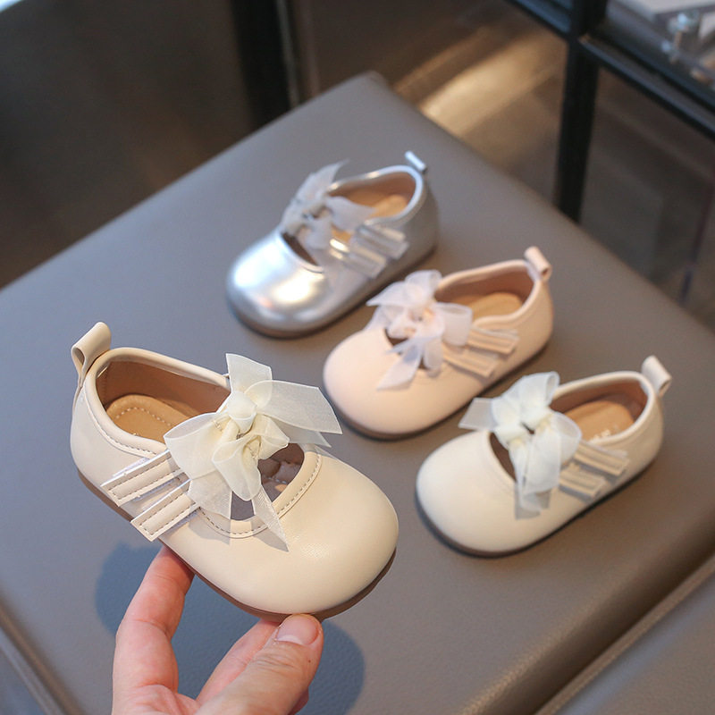 儿童小皮鞋2026春秋季新款韩版百搭蝴蝶结公主鞋女童软底宝宝单鞋,童鞋/婴儿鞋/亲子鞋,演出小黑鞋,淘宝优惠券,粉丝福利购,淘宝优惠卷