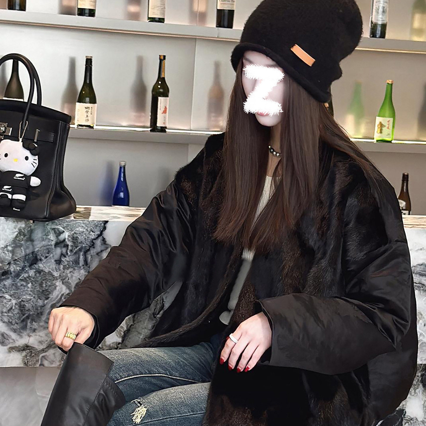 Ayomis涤纶新款新中式羽绒服