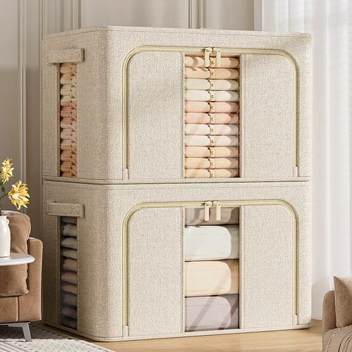 【环保·零甲醛】天山棉麻收纳箱