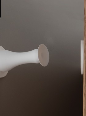 Pollard博拉德 免打孔硅胶门吸门碰卫生间防盗门玻璃防撞强磁静音