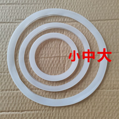 陶瓷米缸盖子配件圆形简易橡胶硅胶o型密封圈防虫防潮带弹性