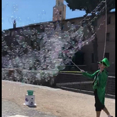 舞魔幻泡泡秀抖音神器泡泡抖音双杆泡泡绳玩具快手网红泡泡满天飞